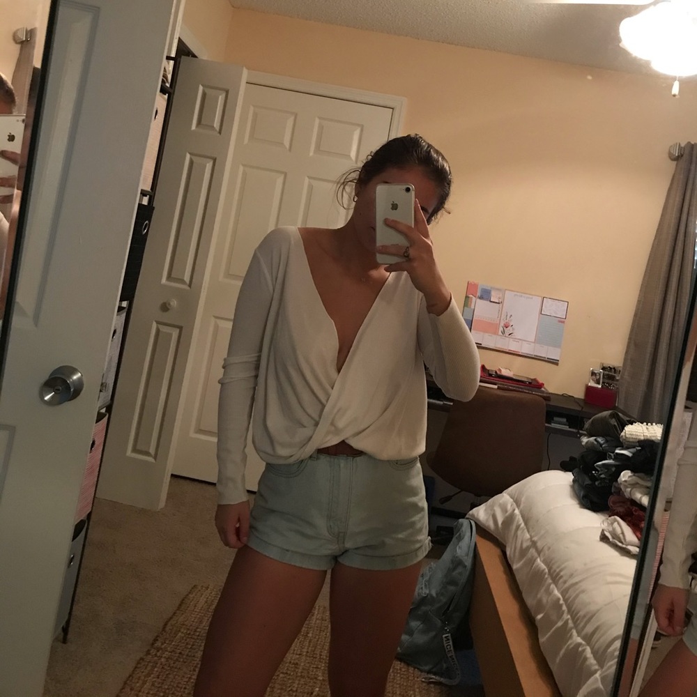 white long sleeve